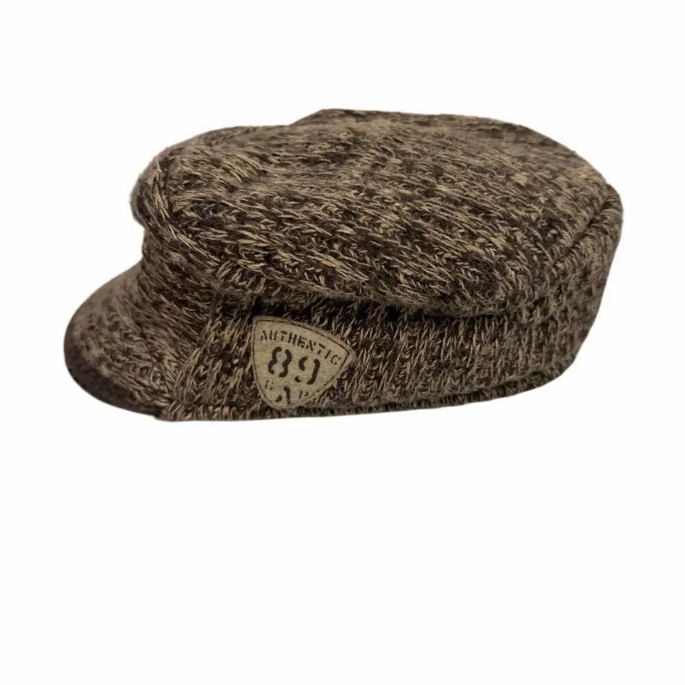 Baby Gap Brown Knit Baseball style hat M/L